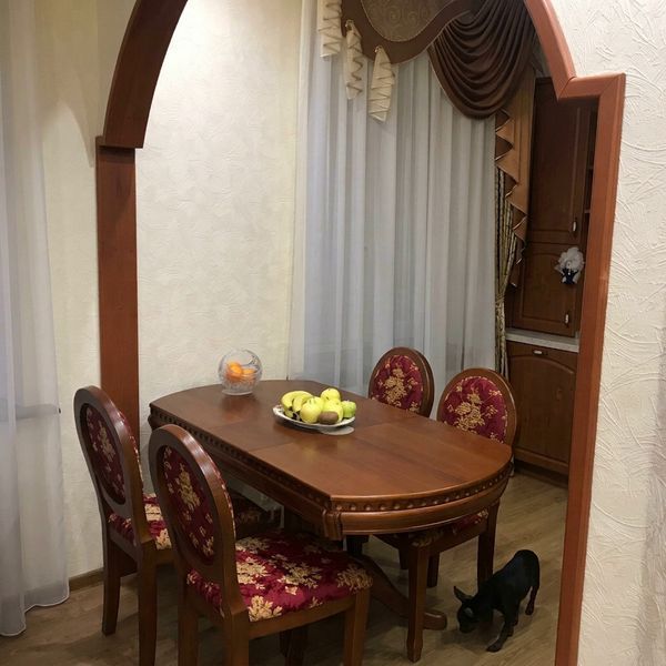 Овальний розкладний стіл Топаз кільце масив дуба 1563305887 фото
