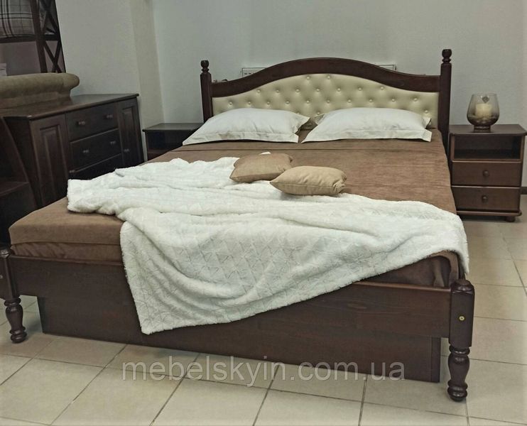 Двуспальная кровать СК Л-2232 из дерева 1729797245 фото