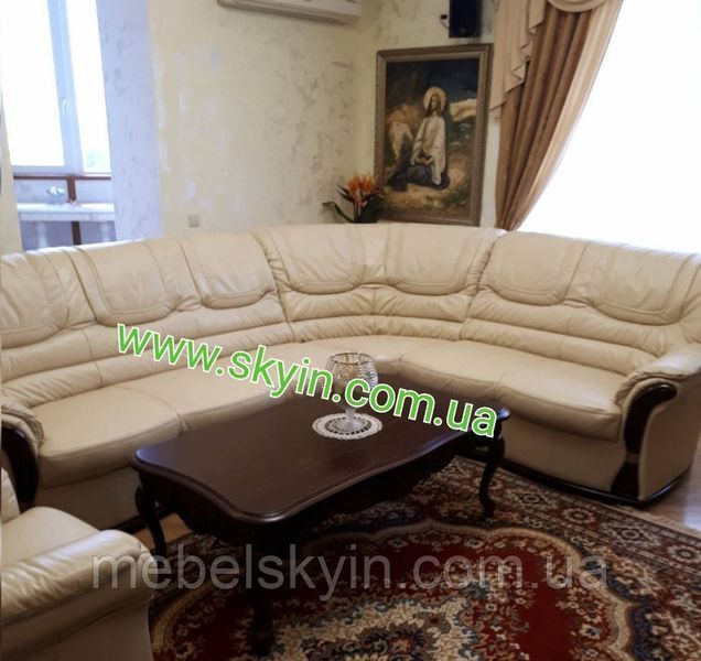 Кожаный угловой диван Римини 1135276096 фото