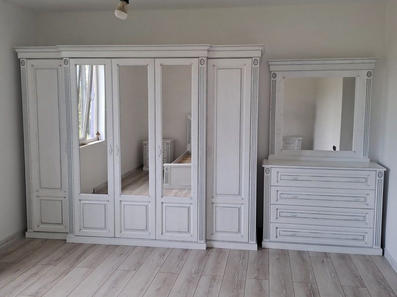 Ліжко двоспальне Аліса з дерева дуб 10353 фото
