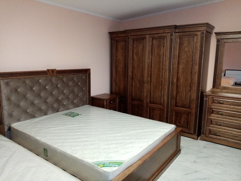 Ліжко двоспальне Аліса з дерева дуб 10353 фото