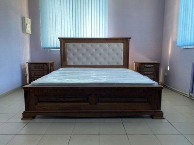 Дубовая двуспальная кровать Стелла 10404 фото