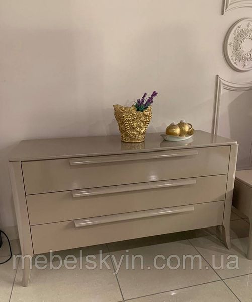 Дерев'яне ліжко Порадо з м'яким узголів'ям 1270962406 фото