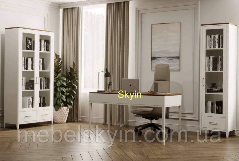 Стенка в гостиную Тиффани из дерева ясень 1879341080 фото