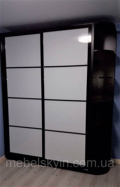 Шкаф купе 4х дверный, двери стекло лакобель комб.7/1 та 7/3 2202665900 фото