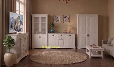 Стенка Вавилон в гостиную &mdash; МДФ фасады, стиль и функциональность 10459 фото