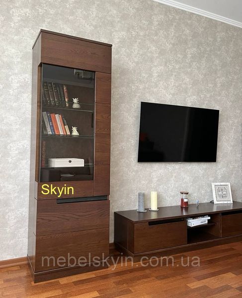 Стенка Бескид из массива дерева для гостиной 2083734197 фото