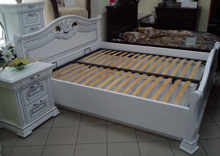 Ліжко Орхідея з масиву дуба 1127421666 фото