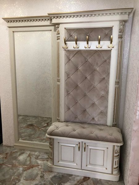 Передпокій з дерева дуб у класичному стилі на замовлення 10261 фото
