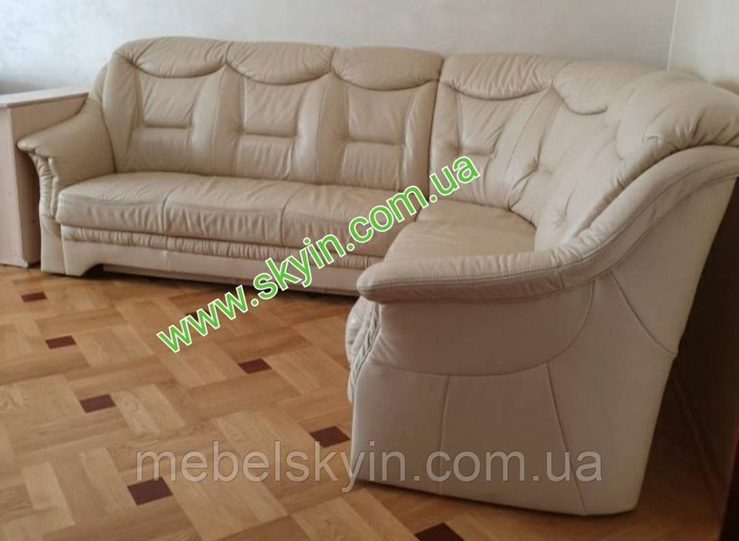 Кожаный угловой диван Фатима 1153974485 фото