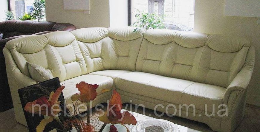 Кожаный угловой диван Фатима 1153974485 фото