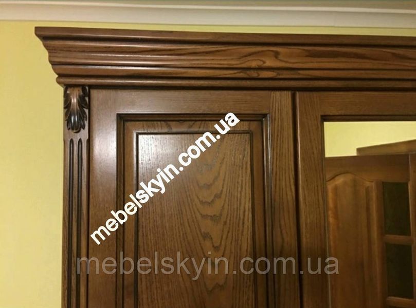 Гардеробна шафа Дея для одягу масив дуба 1436855464 фото