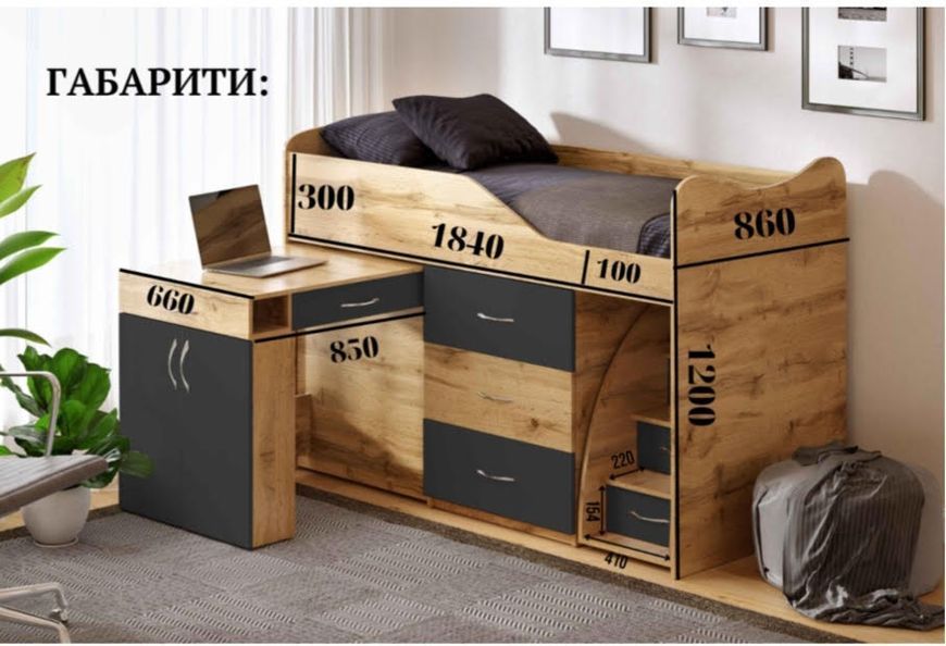 Детская мини-комната BED-ROOM 5 10366 фото