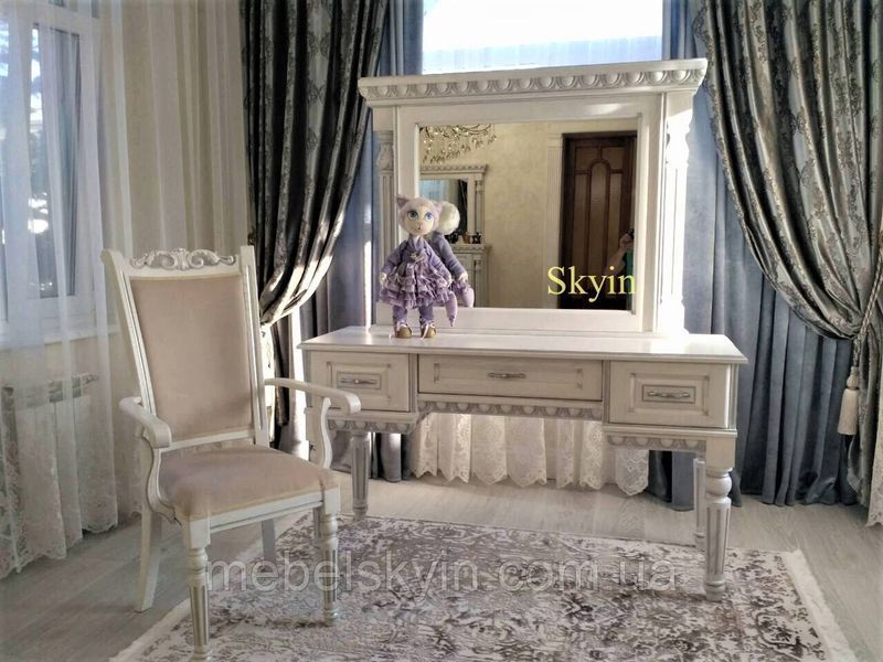 Класичне ліжко Британія з дуба 1818053581 фото