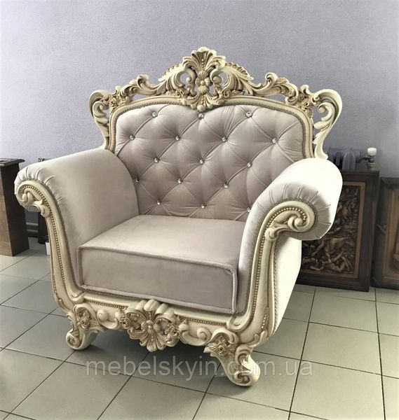 Ексклюзивний диван Елегія Бароко стиль масив дуба 1652541172 фото