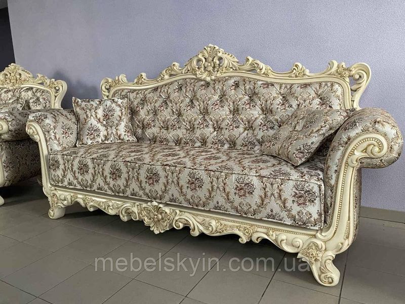 Ексклюзивний диван Елегія Бароко стиль масив дуба 1652541172 фото