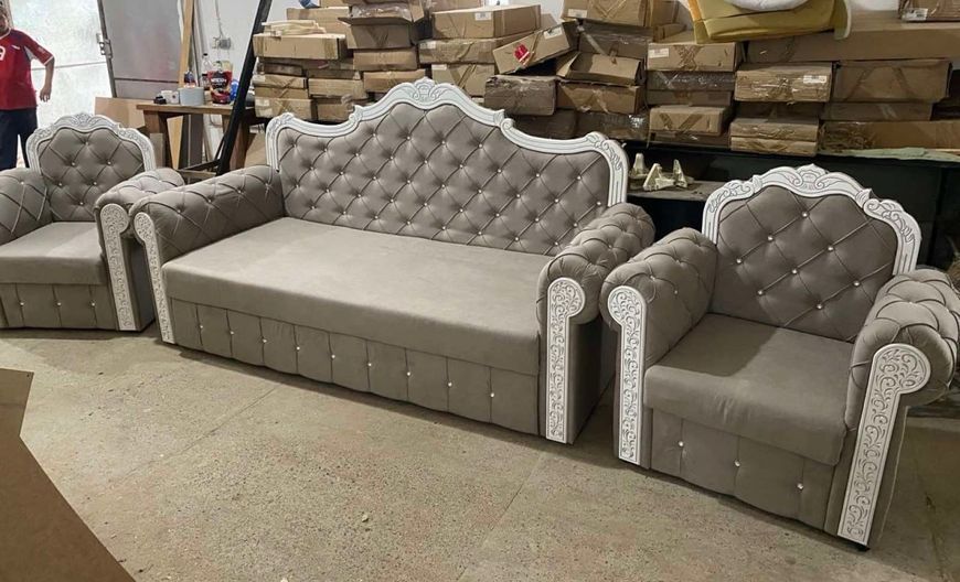 Раскладной диван Корона с механизмом Дельфин 10424 фото