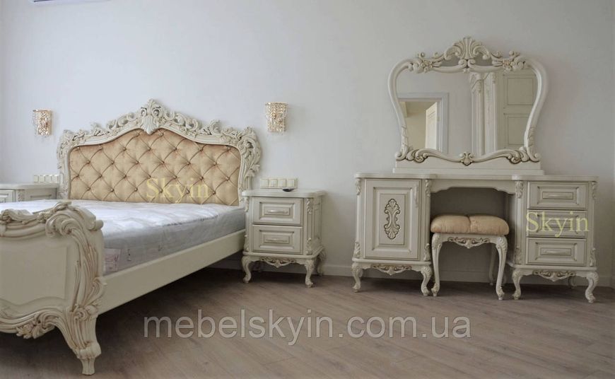 Дубове ліжко Еліана Бароко стиль на замовлення 1652844397 фото