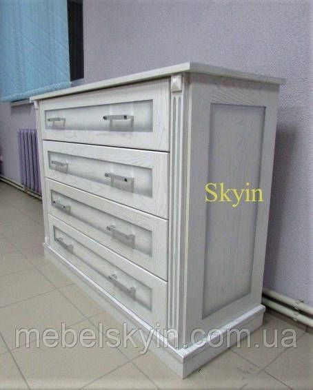 Двуспальная кровать Хай тек массив дуба 1738542253 фото