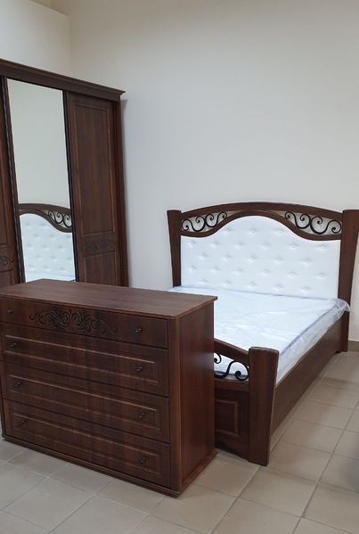 Спальный гарнитур Беатрис &ndash; кровать 160x200, шкаф-купе, комод и тумбы 10530 фото
