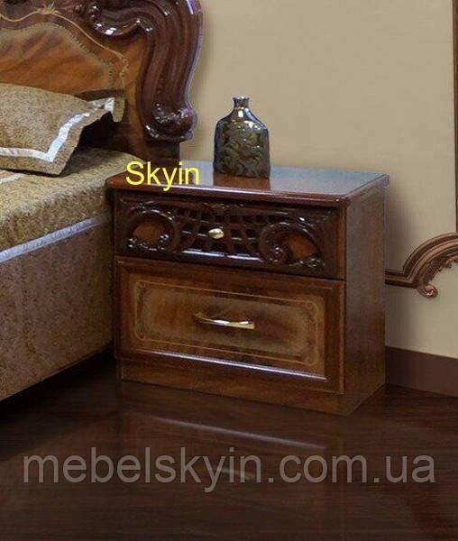 Класичне двоспальне ліжко Кармен Нова з художнім друком 1897225733 фото
