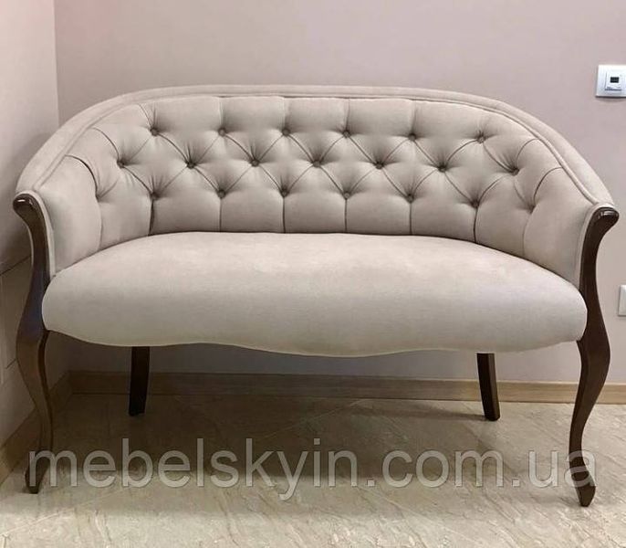 Мини диван Мэри 2 на деревянных фигурных ножках 1414251543 фото