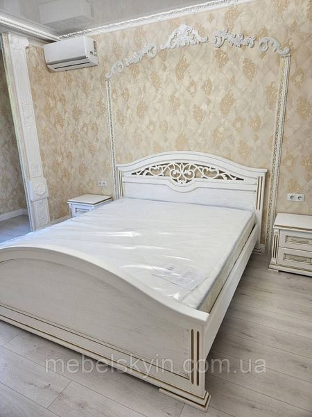 Классический шкаф купе Версаче с резьбой из массива дуба 1906713381 фото