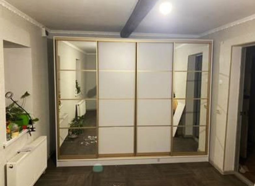 Шкаф купе от производителя комб.7/2 зеркало графит или бронза 10096 фото